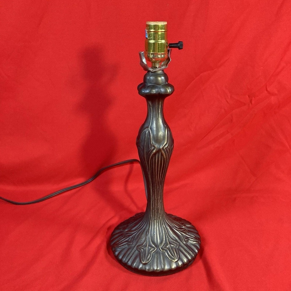 Tiffany Style 16" Lamp Base Only / #23 / For Stained Glass Restoration Project
